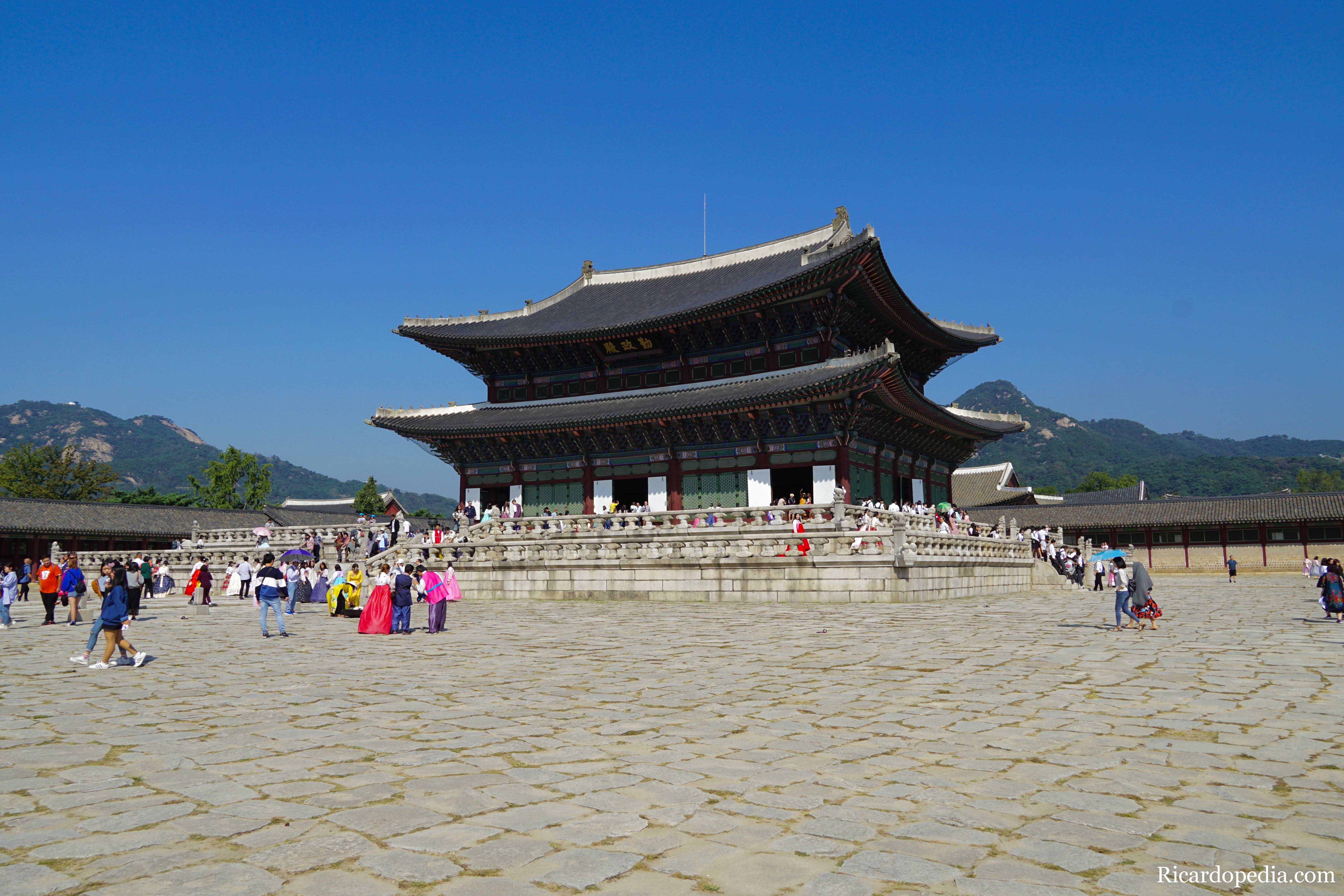 Seoul Korea Gyeongbokgung Palace