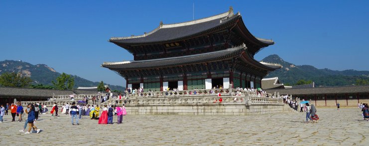 Seoul Korea Gyeongbokgung Palace