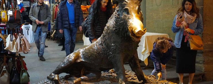Florence Italy Fontana del Porcellino