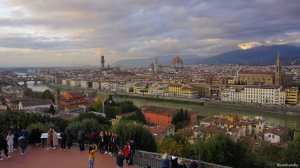 Florence Italy Piazzale Michelangelo