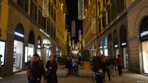 Florence Italy Via dei Calzaiuoli