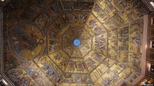 Florence Italy Duomo Baptistry Mosaic