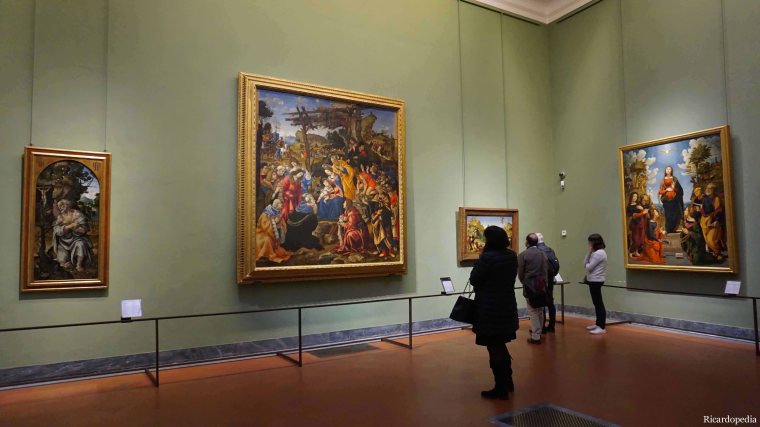 Florence Italy Uffizi Gallery