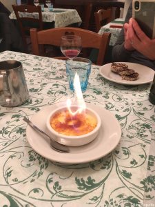 Siena Italy Crema Catalana Dessert