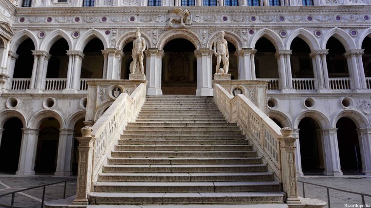 Venice Italy Doge's Palace Giant's Staircase