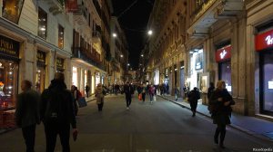 Rome Italy Via del Corso