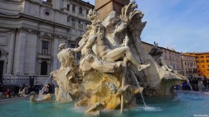 Rome Italy Fontana dei Fiumi
