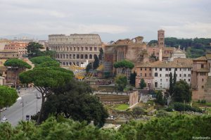 Rome Italy Colosseum Forum