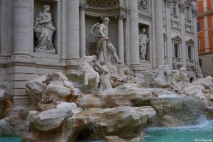 Rome Italy Trevi Fountain