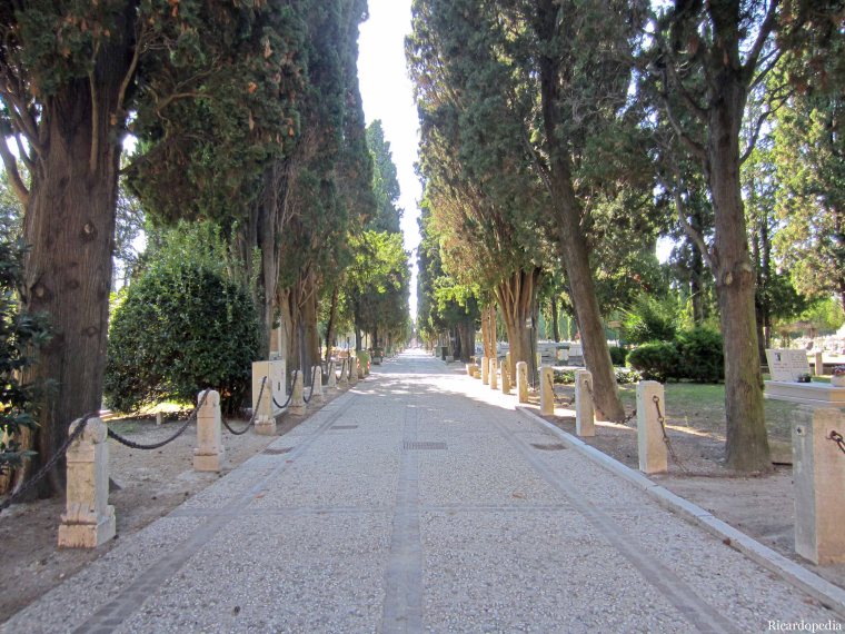 Venice San Michele Cemetery Island
