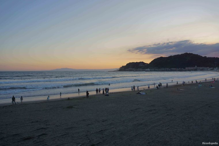 Kamakura Beach Sunset