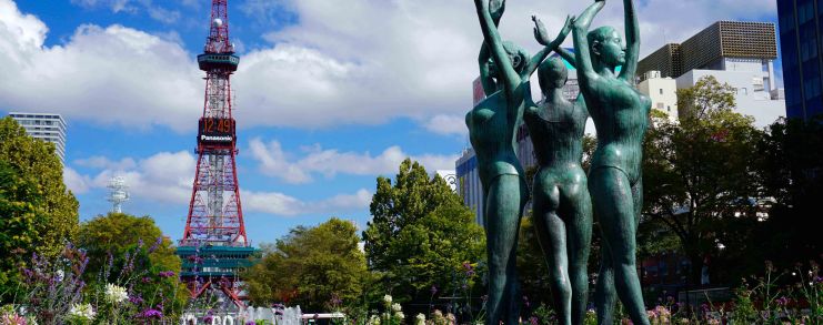 Sapporo Japan Odori Park