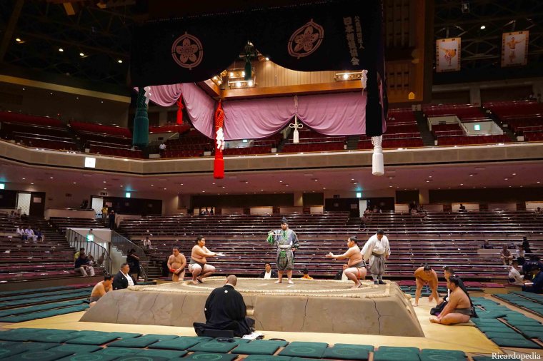 Japan Tokyo Sumo Ryogoku Kokugikan