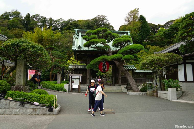 Japan Kamakura Hasedera Temple