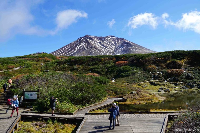 Japan Hokkaido Daisetsuzan Asahidake