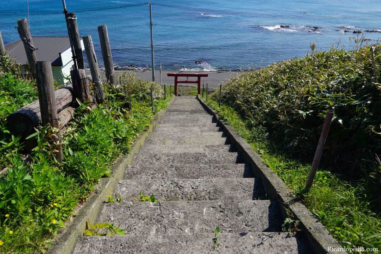 Japan Hokkaido Rebun Island Ichiku Shrine