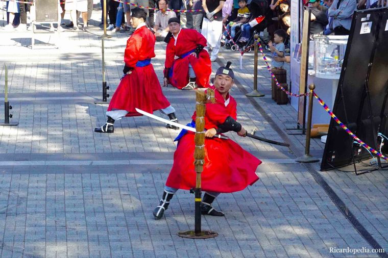 Korea Seoul Martial Arts Performance