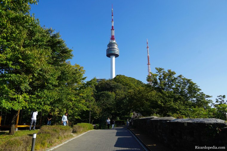 Korea Seoul Tower Mountain