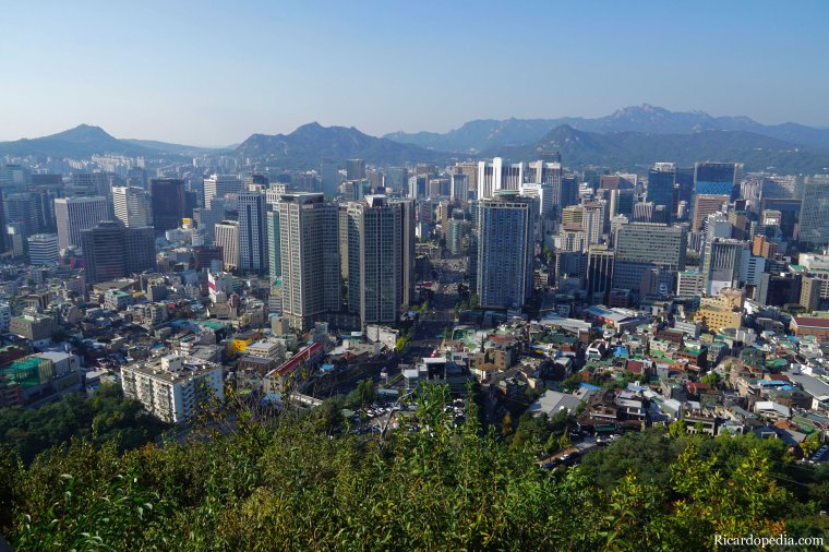 Korea Seoul Tower Mountain