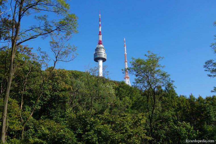 Korea Seoul Tower Mountain