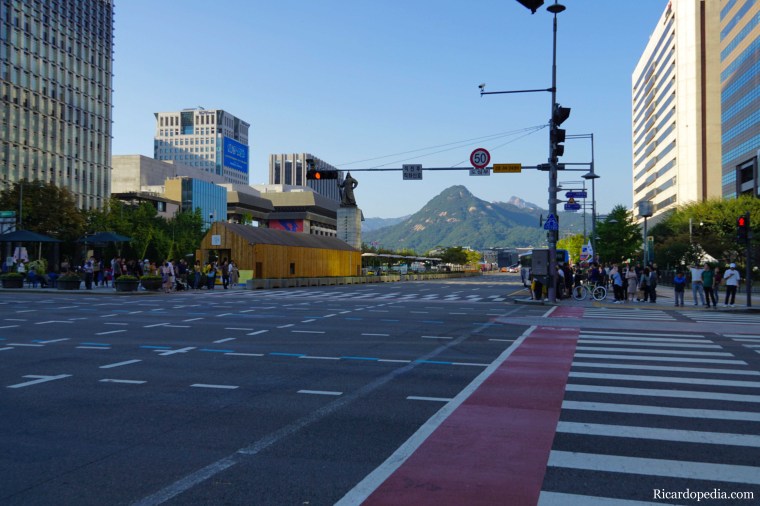 Korea Seoul Gwanghwamun Square