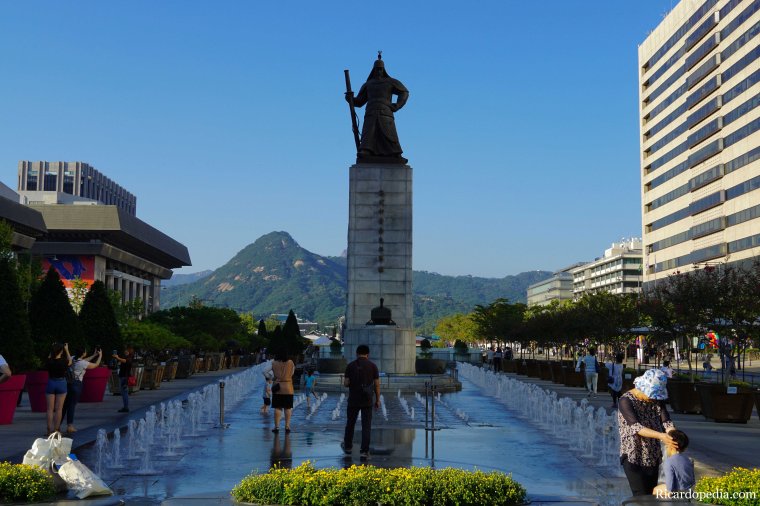 Korea Seoul Gwanghwamun Square
