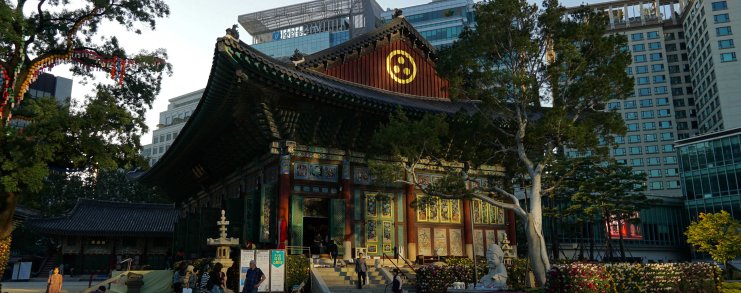 Korea Seoul Jogyesa Temple