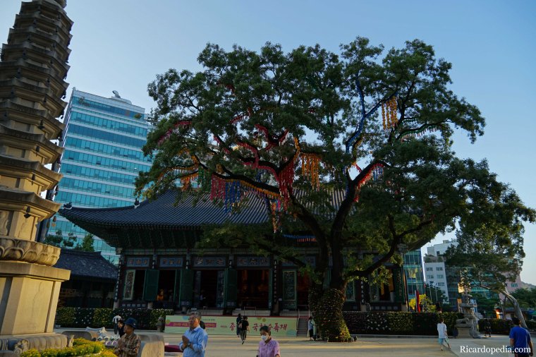 Korea Seoul Jogyesa Temple