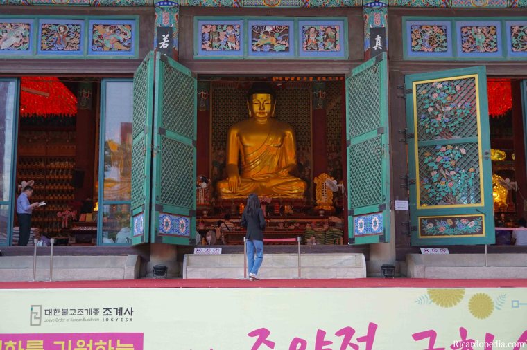 Korea Seoul Jogyesa Temple