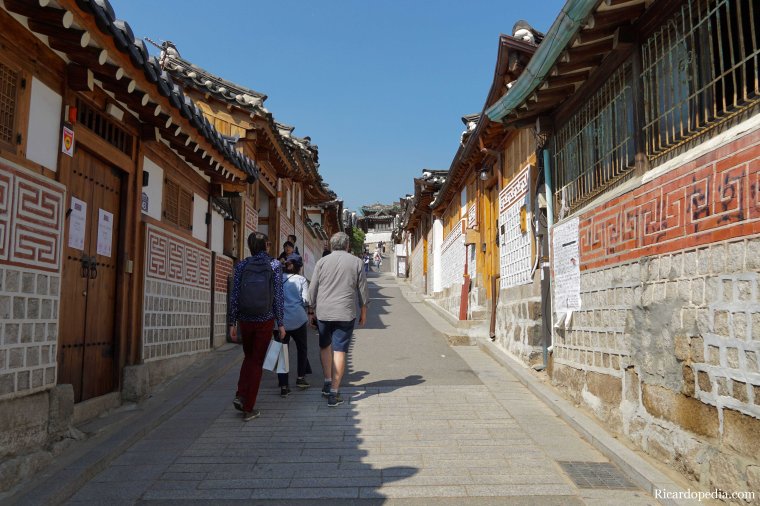 Seoul Korea Bukchon Hanok Village