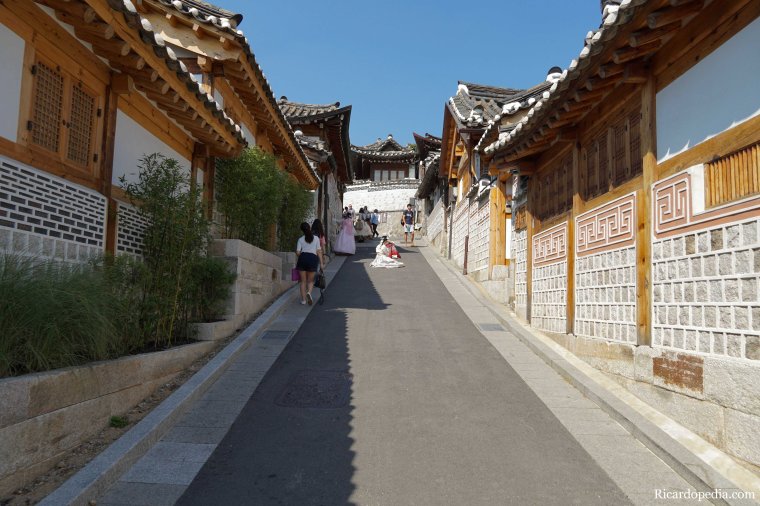 Seoul Korea Bukchon Hanok Village