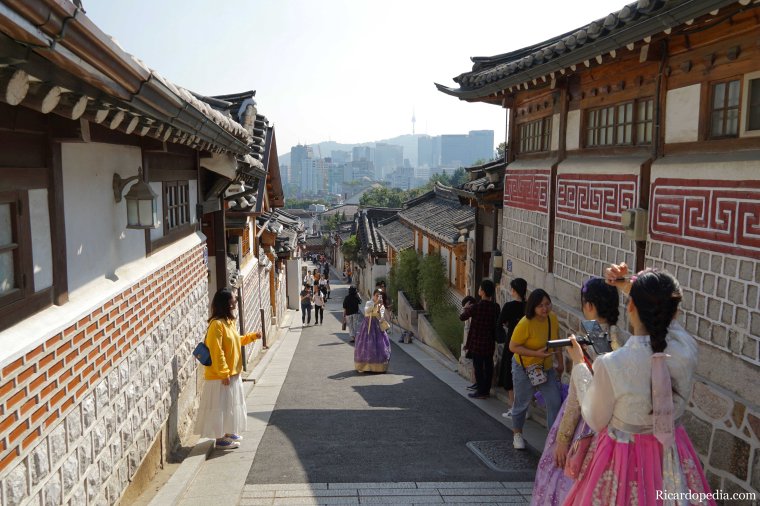 Seoul Korea Bukchon Hanok Village