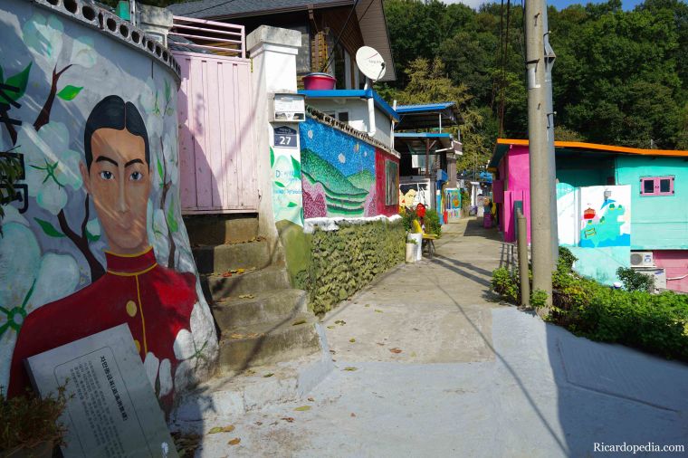 Jeonju Korea Jaman Mural Village