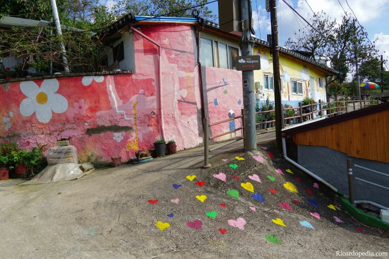 Jeonju Korea Jaman Mural Village