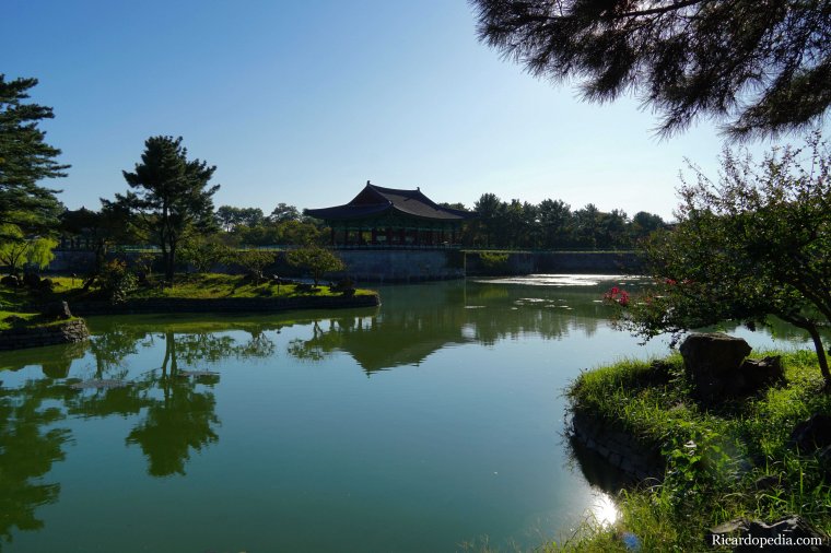 Gyeongju Korea Donggung Palace and Wolji Pond