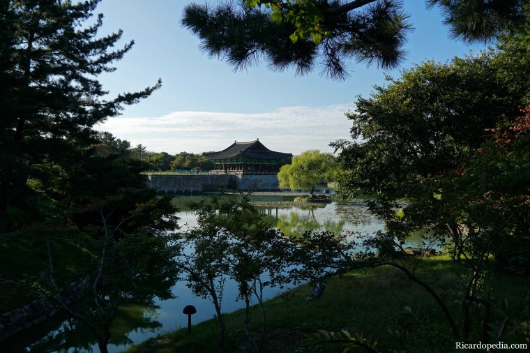Gyeongju Korea Donggung Palace and Wolji Pond
