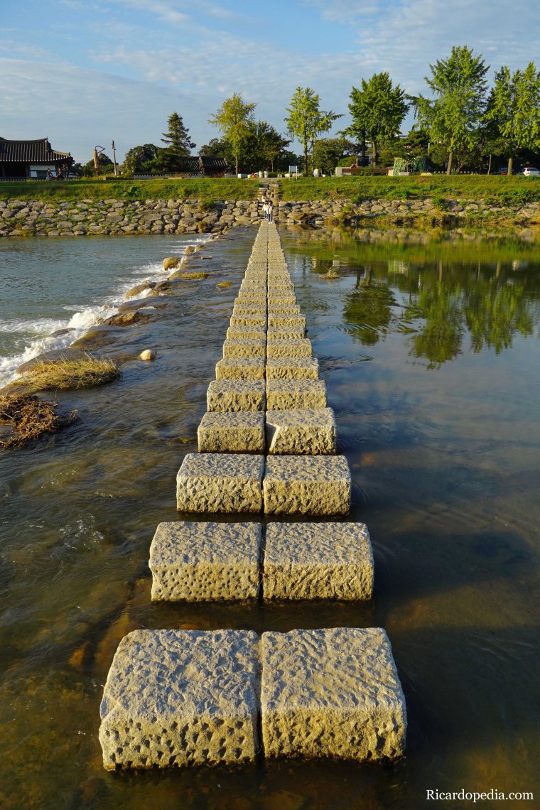 Gyeongju Korea River Crossing
