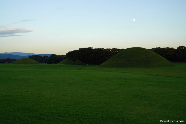 Gyeongju Korea Burial Mounds
