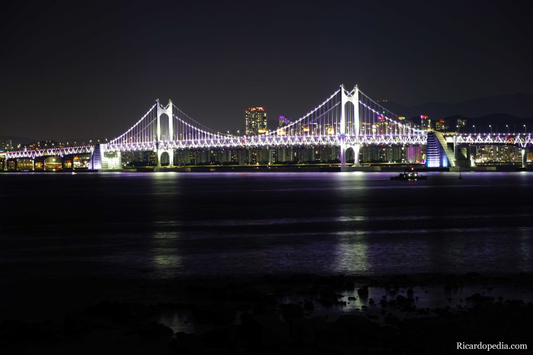 Busan Korea Haeundae Night