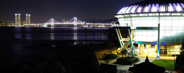 Busan Korea Haeundae Night