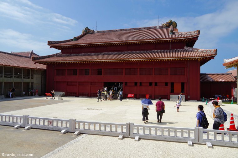 Japan Okinawa Naha Shuri Castle