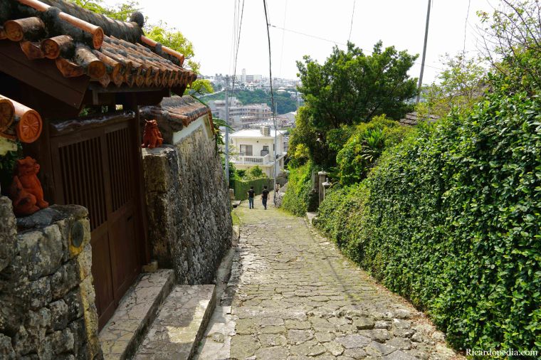 Okinawa Naha Kinjo Stone Road