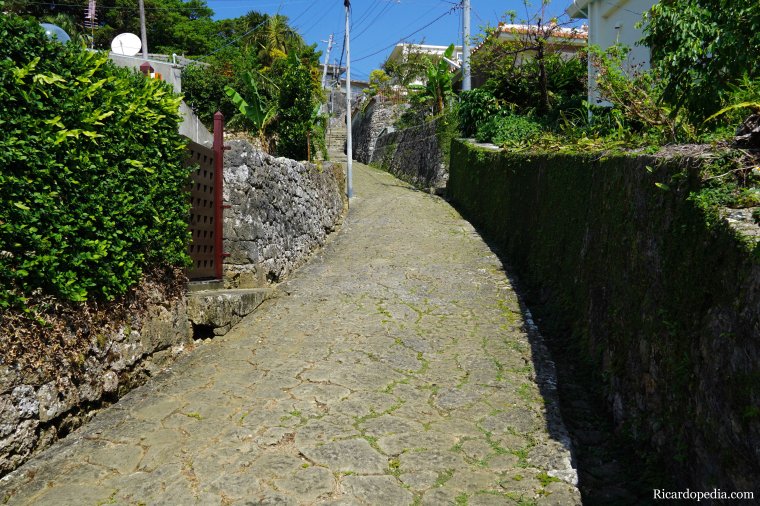 Okinawa Naha Kinjo Stone Road