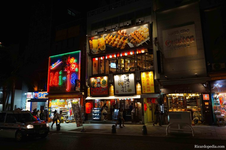 Okinawa Naha Kokusaidori Street