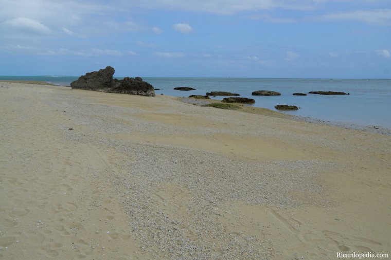 Japan Okinawa Mibaru Beach