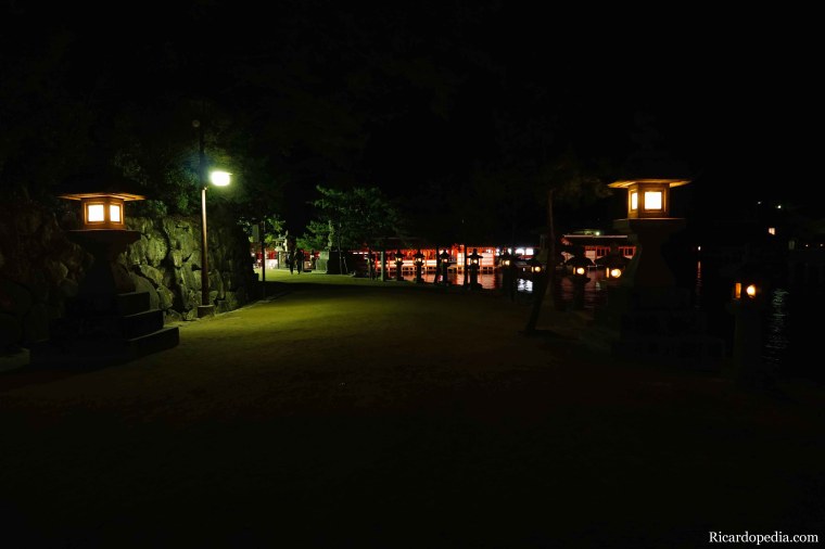 Japan Miyajima Night