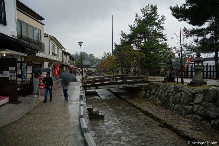 Japan Miyajima Rainy Morning
