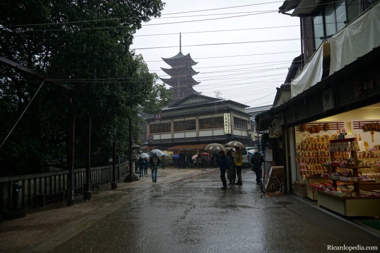 Japan Miyajima Rainy Morning