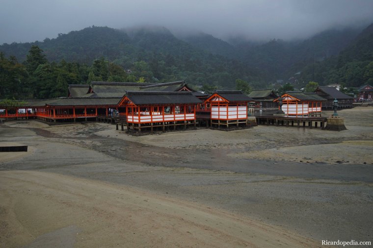 Japan Miyajima Rainy Morning