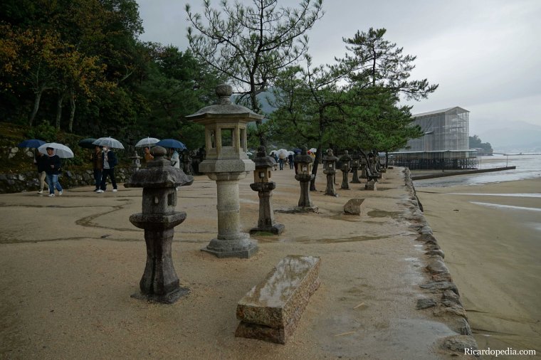 Japan Miyajima Rainy Morning